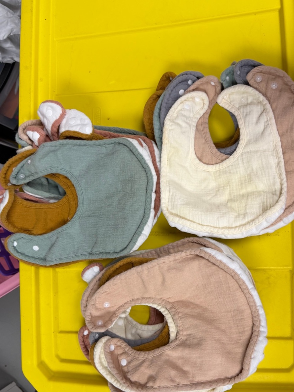 29 Muslin Baby Bibs Bundle